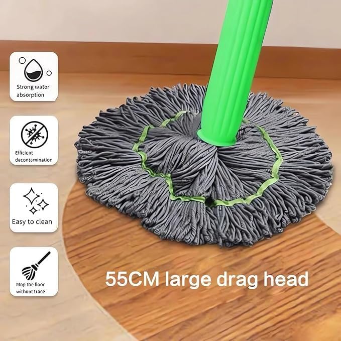 Self-twisting Water Rotating Mop