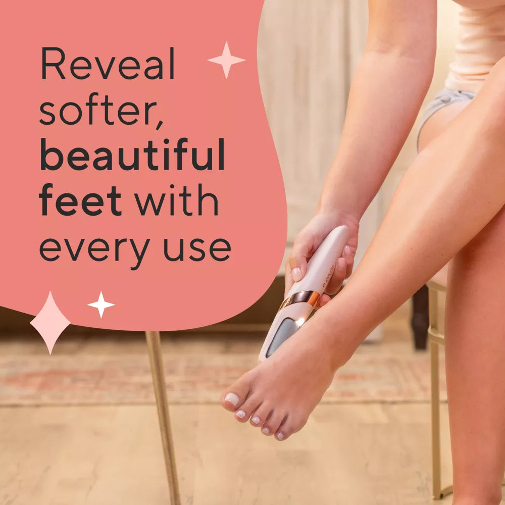 Flawless Pedi™ Electronic Foot File & Callus Remover