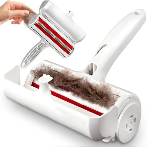 Pet Hair Remover Lint Roller With Storage Case